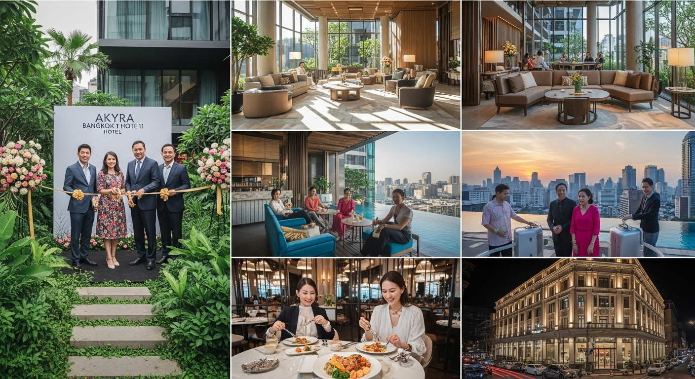 В Бангкоке открылся новый отель akyra Bangkok 11 с фокусом на здоровый сон и велнес