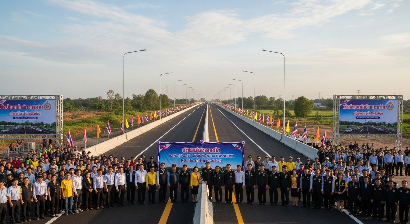 Завершается строительство скоростной автомагистрали Банг Па-Ин – Накхон Ратчасима