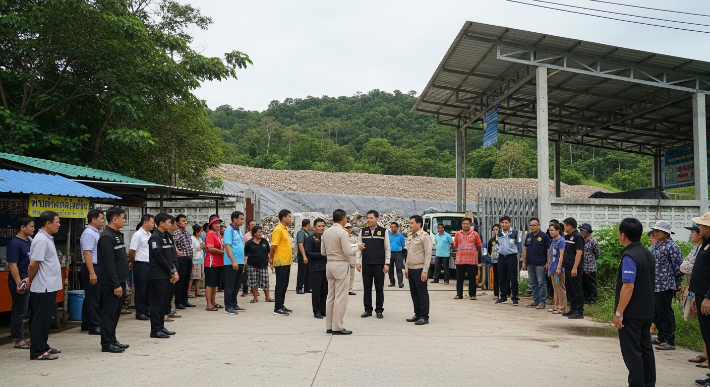 Пхукет: Мусоровозы-нарушители будут лишены доступа на свалку с 1 июля