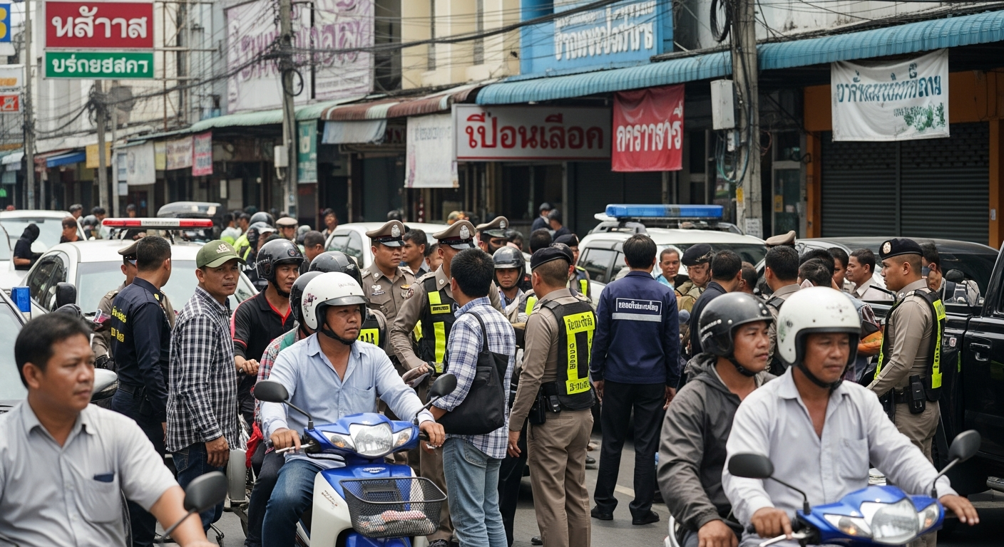 В Таиланде начинается полномасштабная кампания по борьбе с нарушениями ПДД