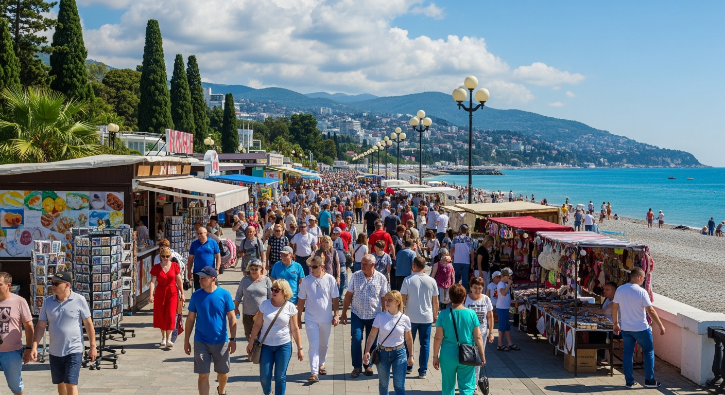 Россияне тратят больше всего в ОАЭ и Китае, а экономят в Абхазии