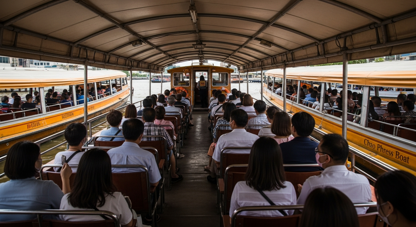 В Таиланде повышают стоимость проезда на речном транспорте по реке Чаупхрая