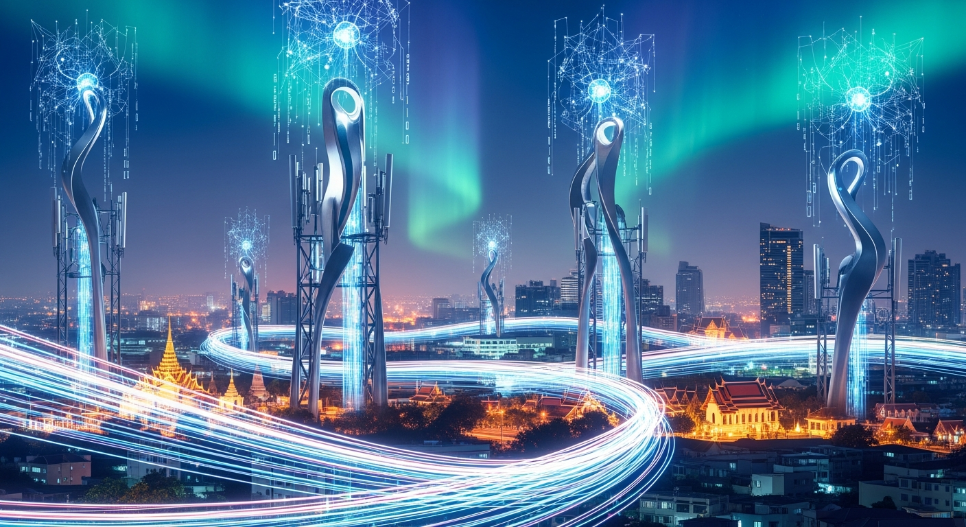 В Таиланде потребуется больше мобильного трафика из-за роста использования ИИ