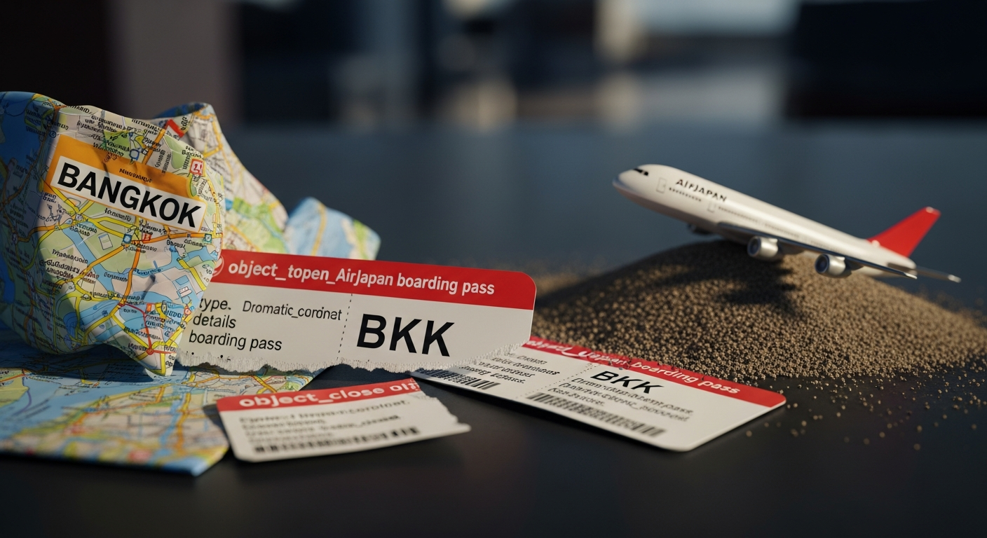 AirJapan прекращает полеты в Бангкок