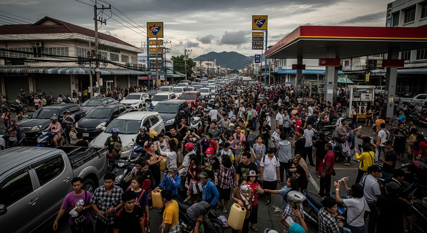 Паника на Пхукете: потребление топлива выросло на 75% из-за конфликта на Ближнем Востоке