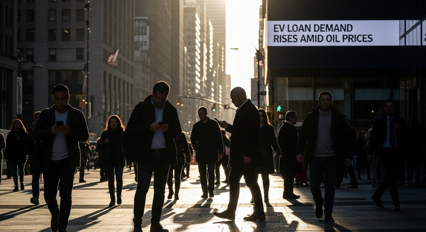 Спрос на автокредиты для электромобилей растет на фоне скачка цен на нефть