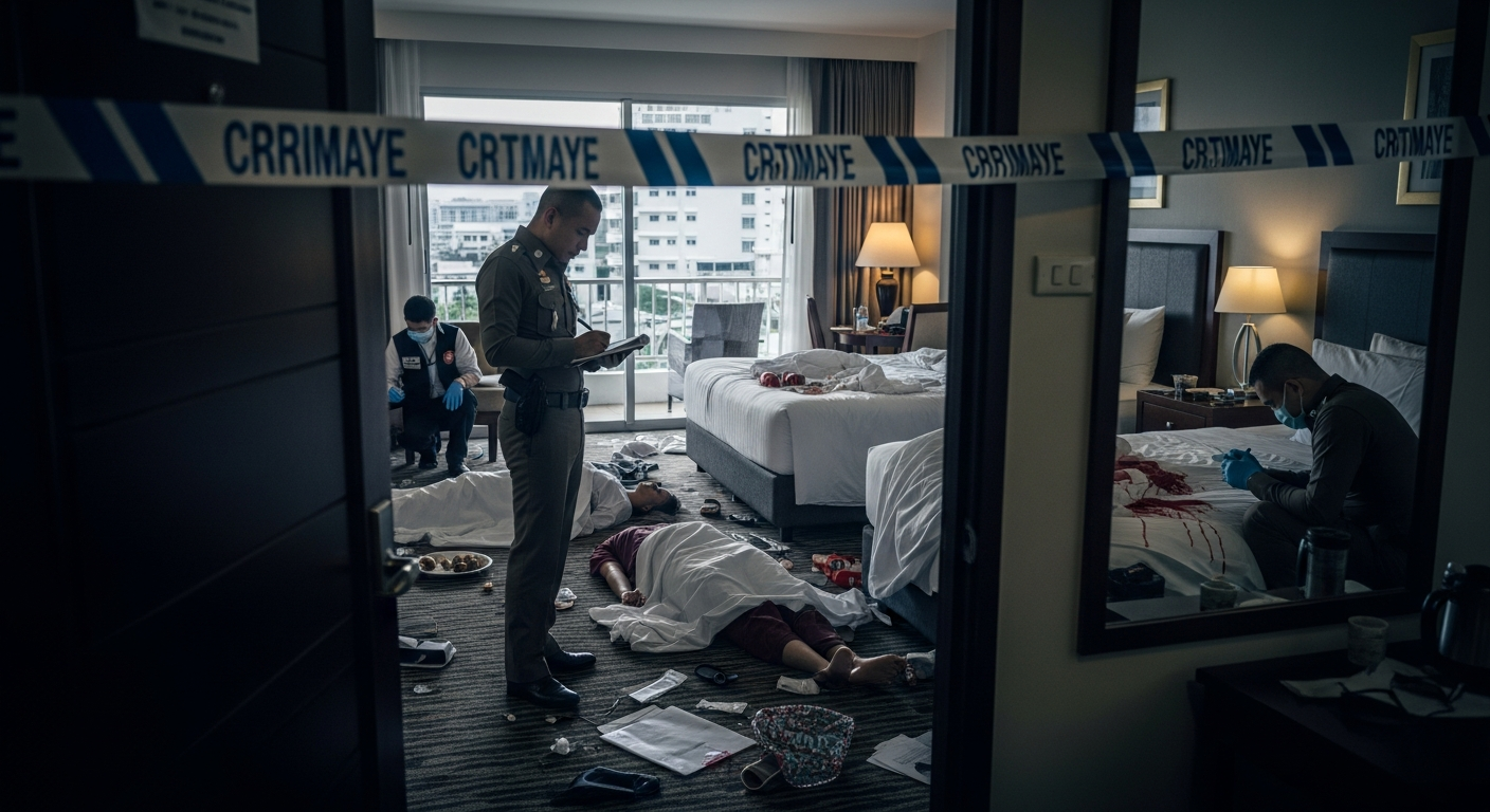 Двое американцев найдены мертвыми в отеле Паттайи