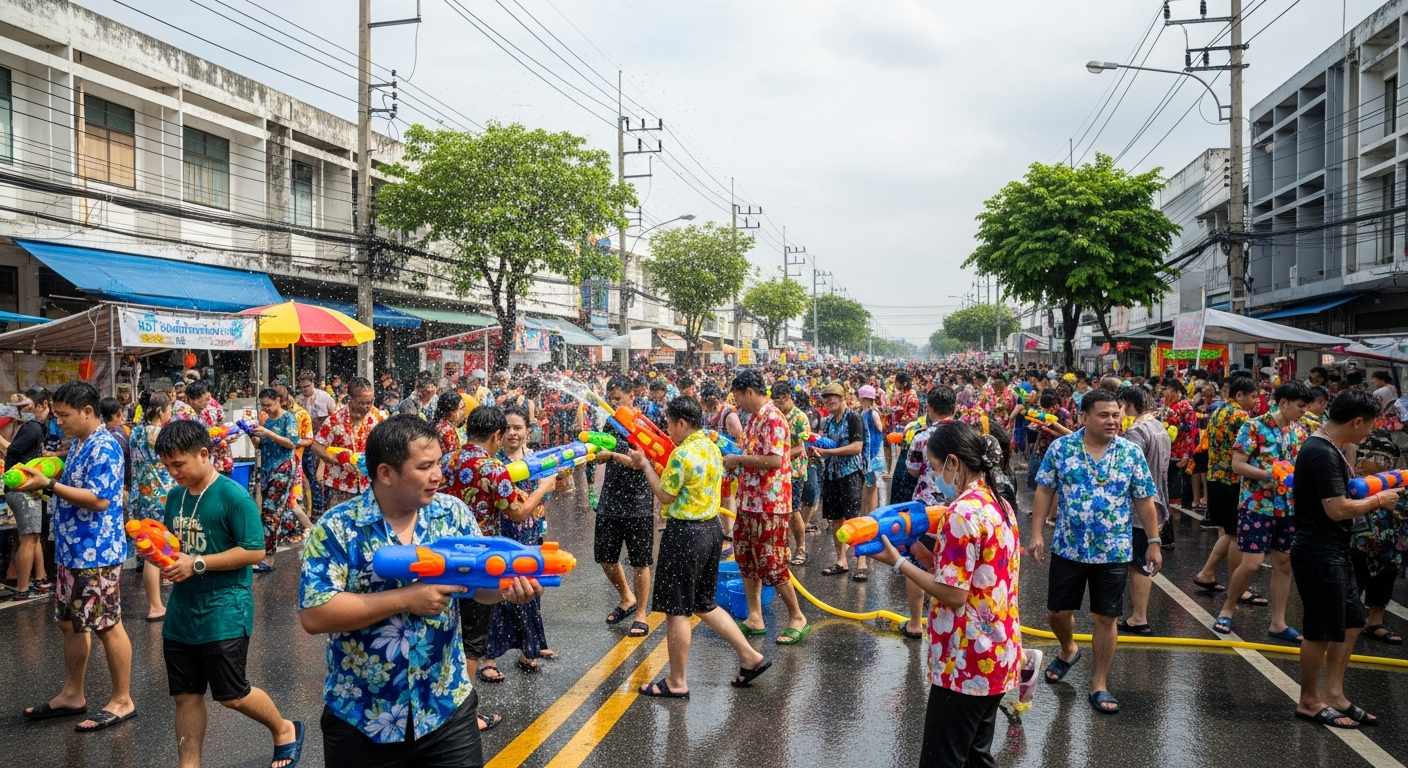 Сонгкран 2569: Бесплатные дороги и скоростные трассы в Таиланде