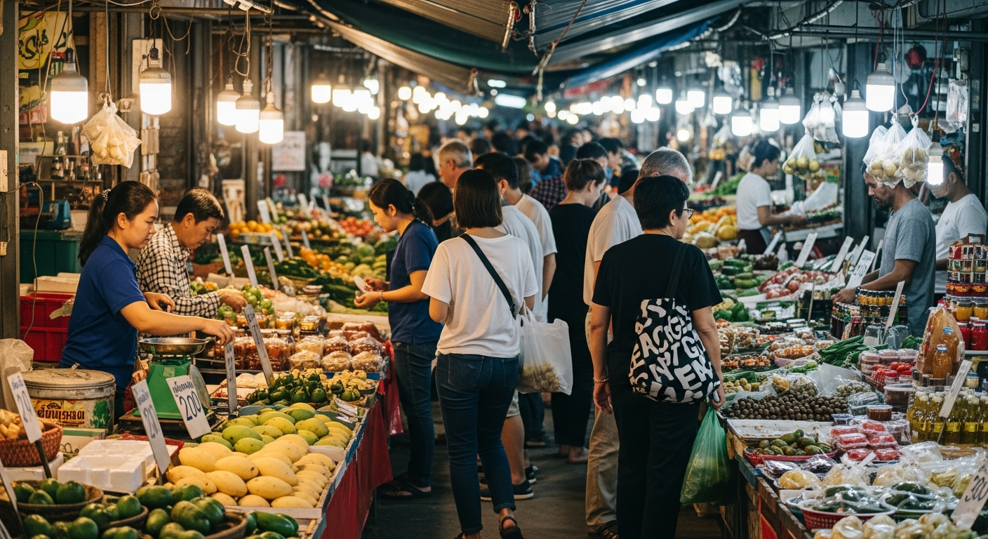 Власти Чианграя проверяют рынок Лан Мыанг на предмет завышения цен