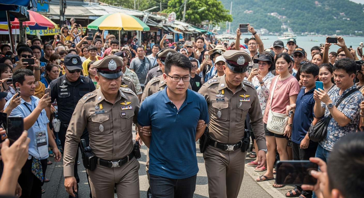 В Пхукете задержан гражданин Китая по подозрению в мошенничестве на 5 млн батов