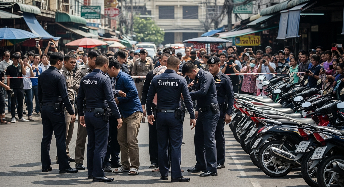 Тайская полиция раскрыла крупную сеть угонщиков мотоциклов