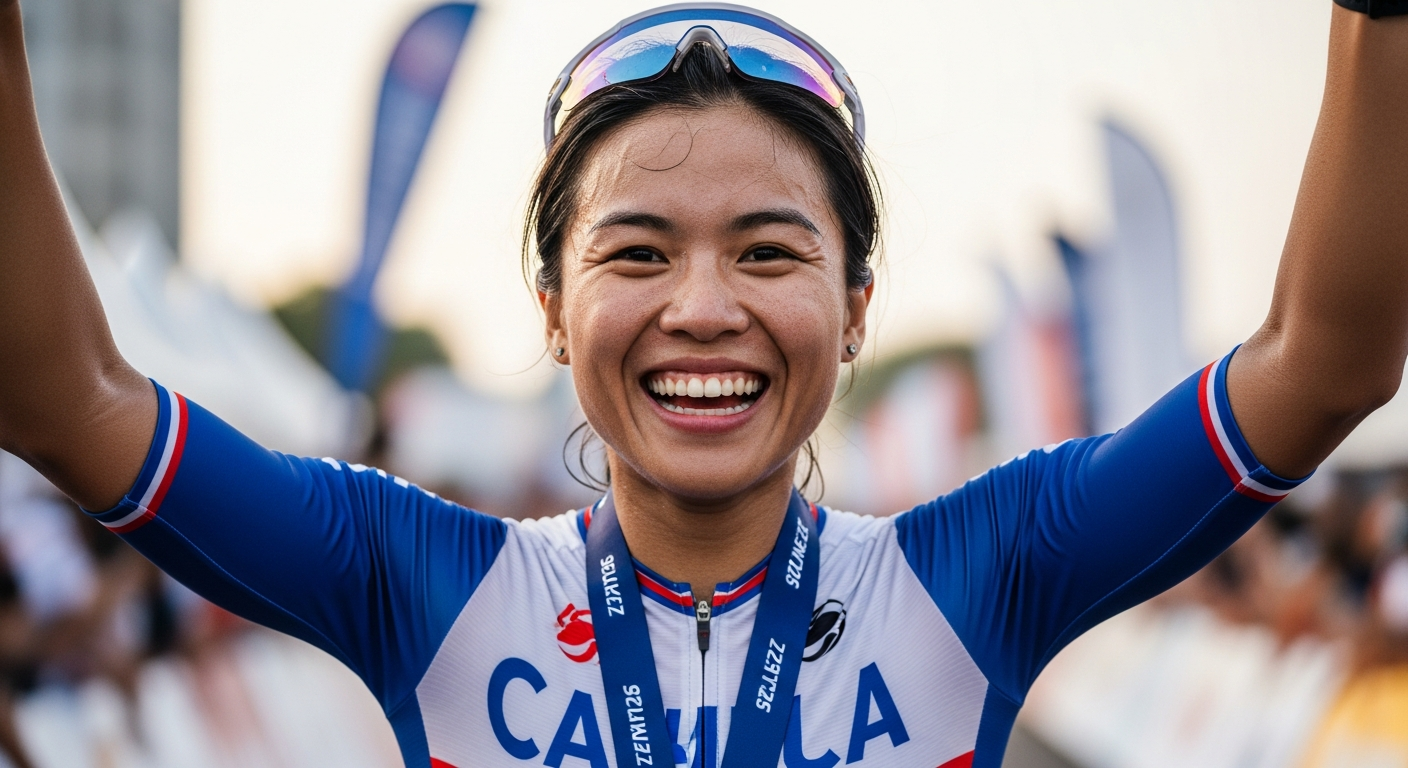 Велотур по Таиланду: победа Захаркиной, финальный спринт Нгуен Тхи Тхат