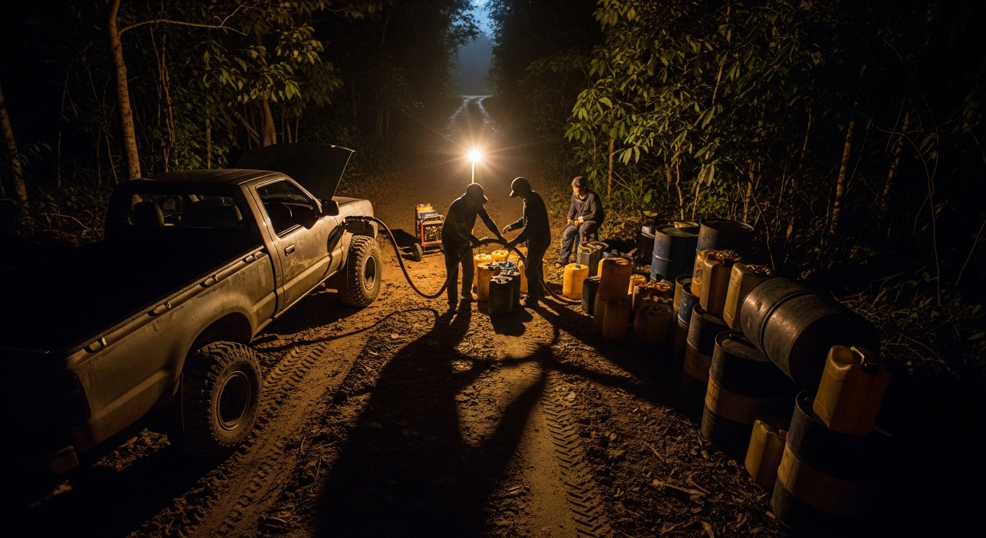 Пропало 57 млн литров топлива по пути в Сурат Тхани