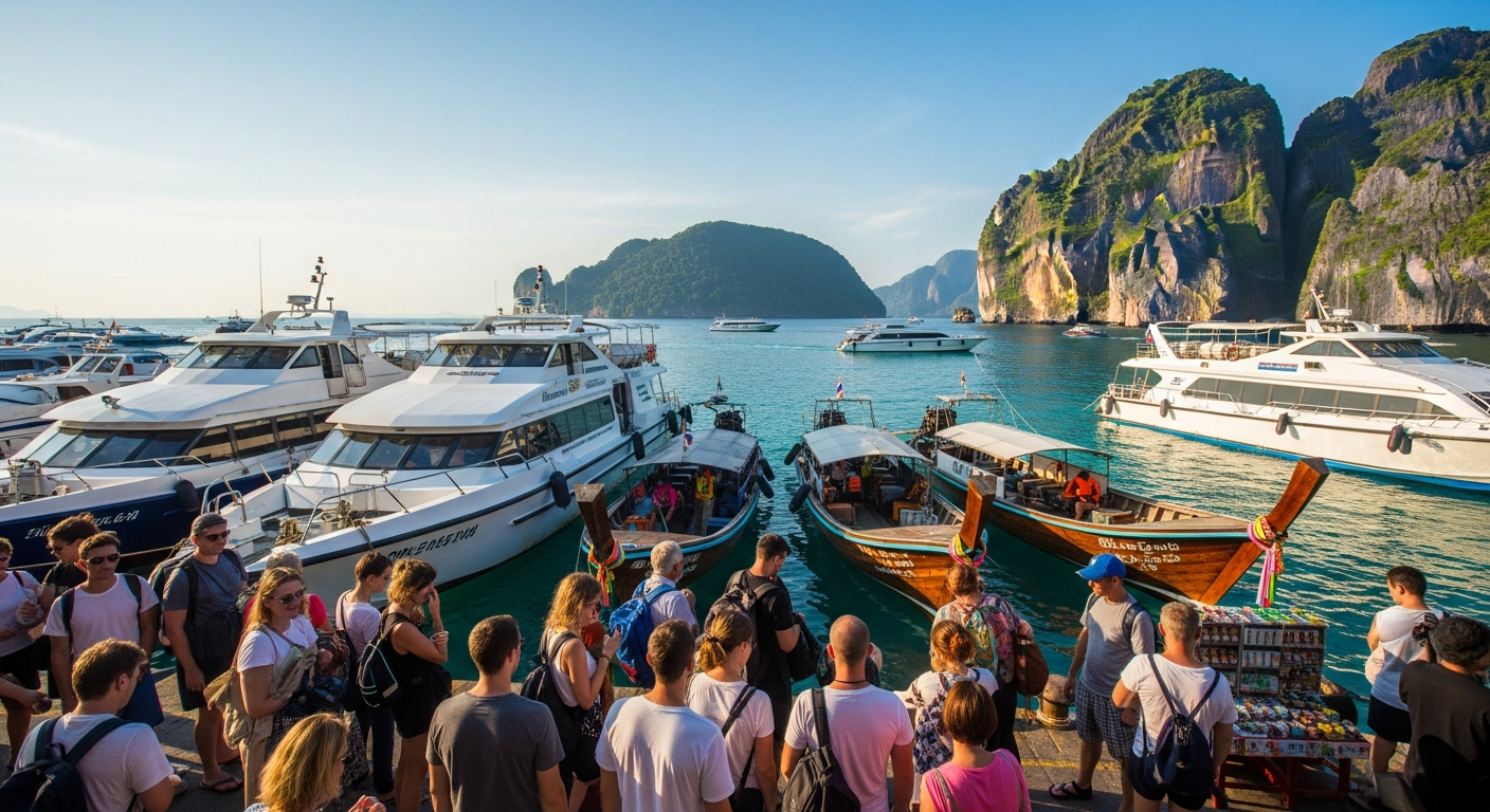 Повышение цен на паромы с Пхукета до Ко-Пхи-Пхи с 5 апреля