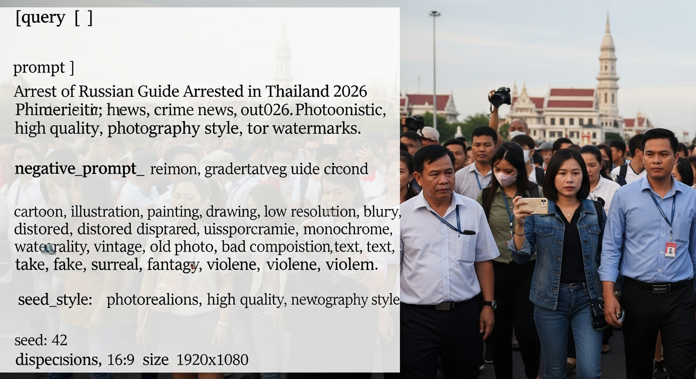 В Таиланде задержан российский гид за незаконную работу по туристической визе