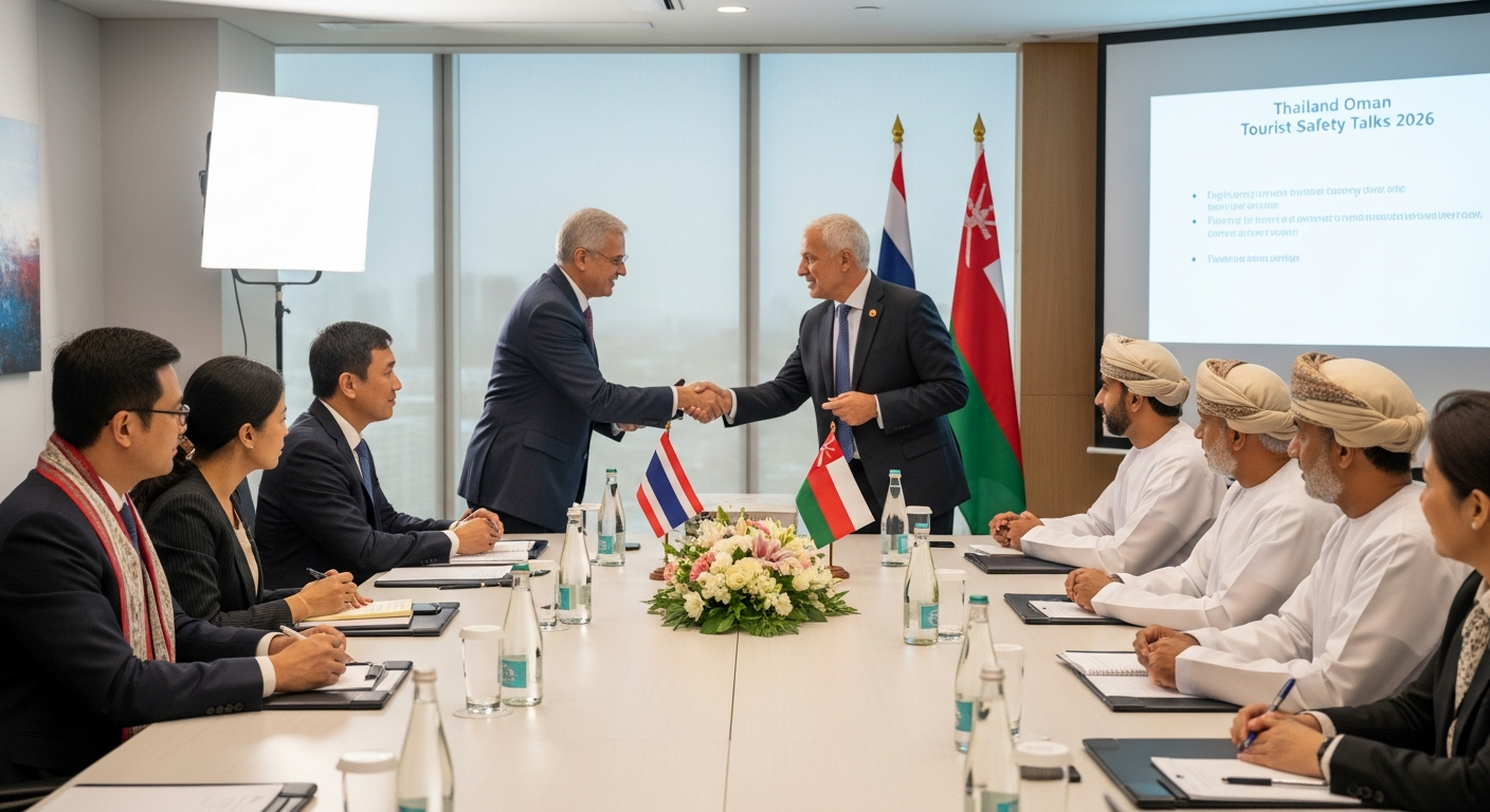Таиланд и Оман обсудили безопасность туристов и региональные вопросы