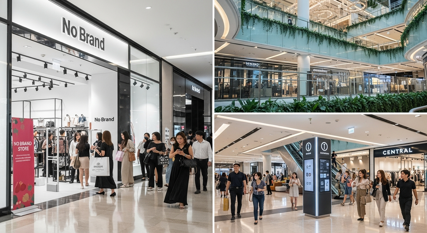 В Бангкоке открылся первый магазин корейской сети No Brand