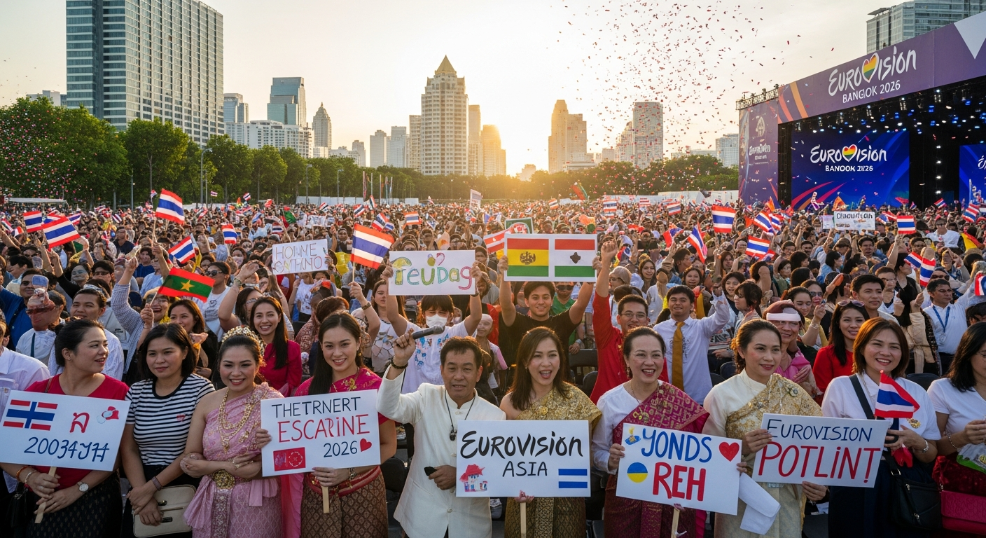 Бангкок станет столицей "Евровидения Азия" в 2026 году