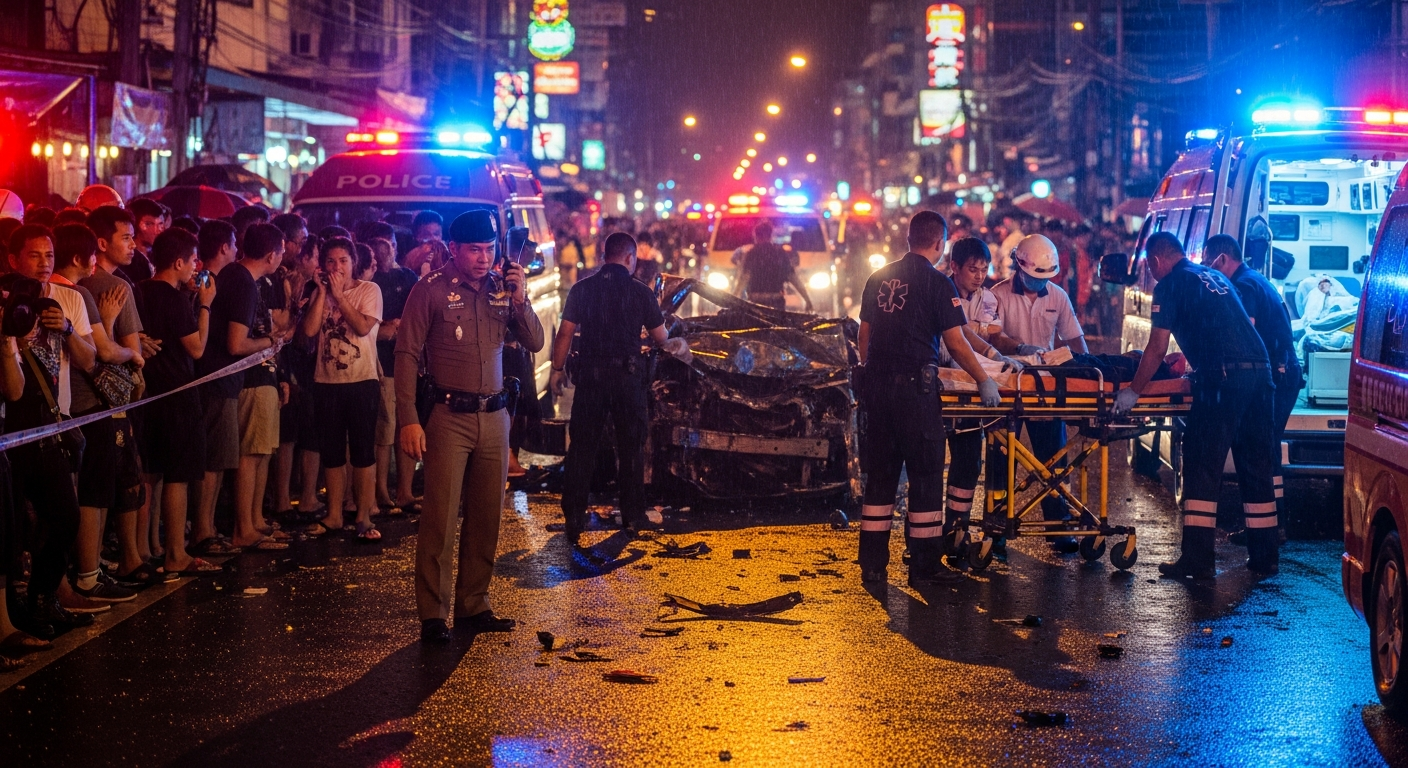 Российская водительница освобождена под залог после смертельного ДТП на Пхукете