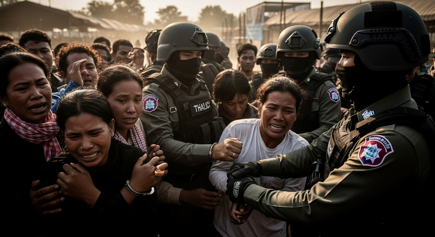 Двое граждан Камбоджи задержаны в Таиланде по подозрению в шпионаже