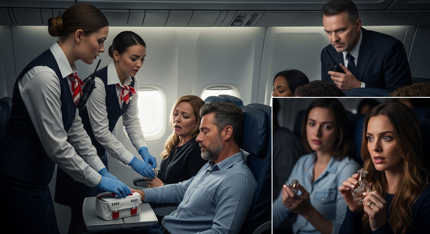 Пассажир потерял сознание на борту самолета: чудо спасло ему жизнь