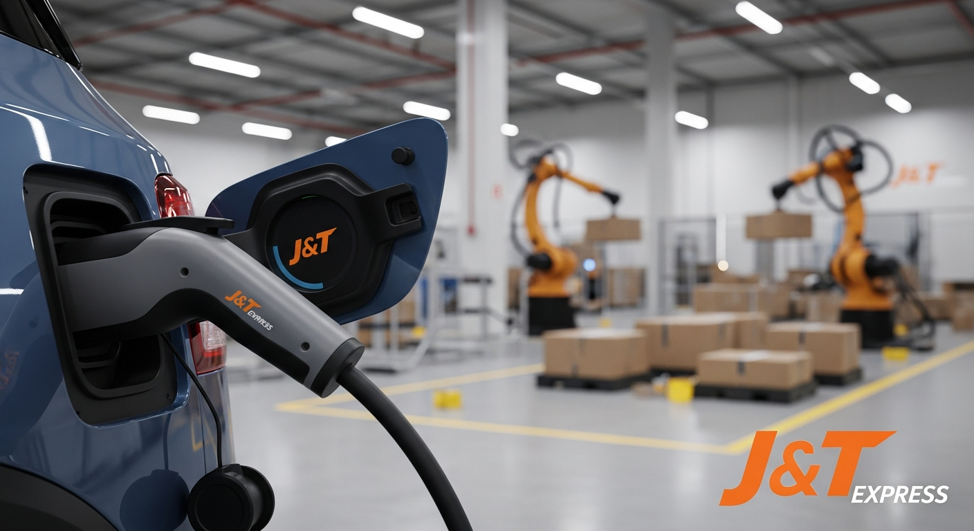 J&T Express ускоряет доставку с помощью электромобилей и автоматизации в Таиланде