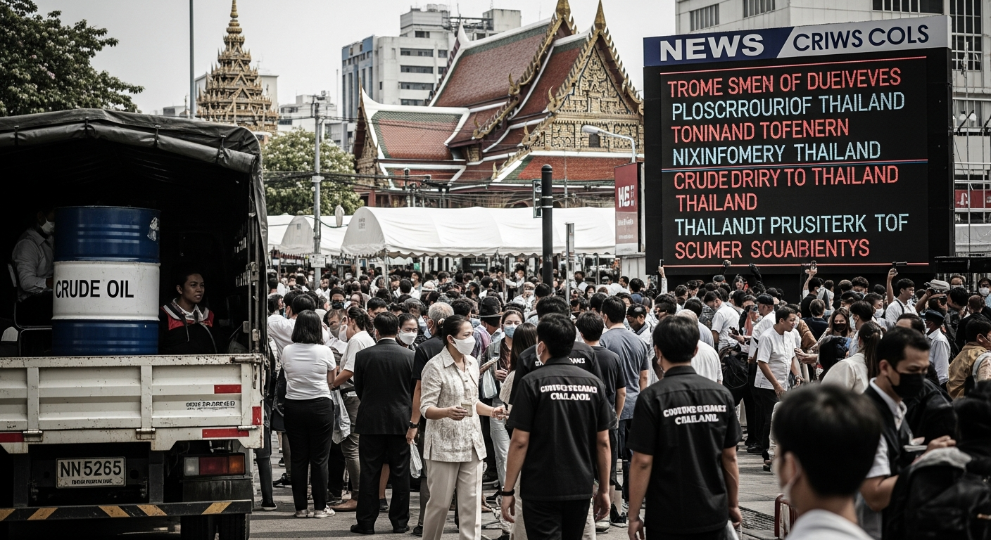 В Таиланд доставлена крупная партия сырой нефти для НПЗ Bangchak