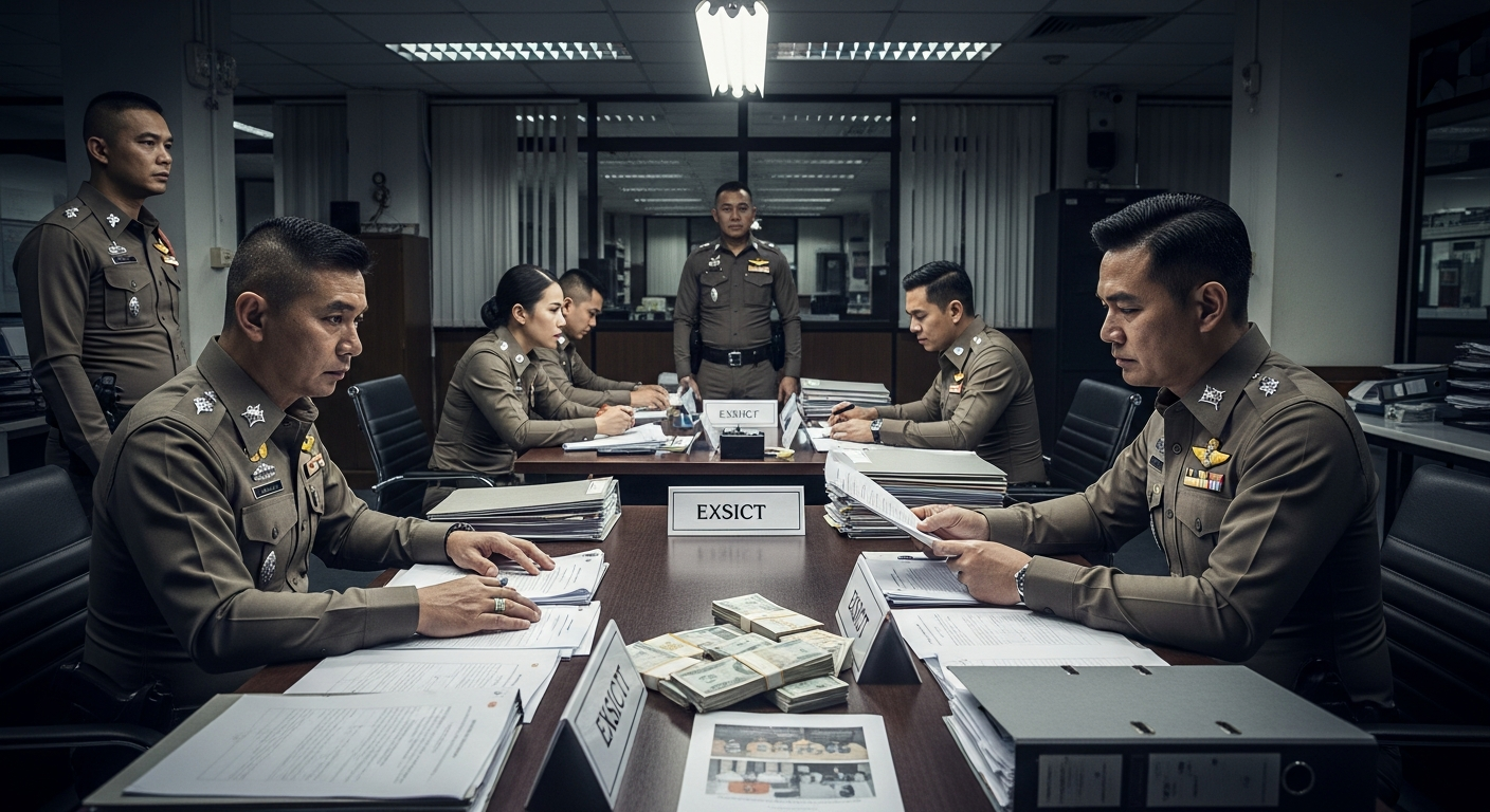 Полицейский в Таиланде обвиняется в вымогательстве «на бензин»