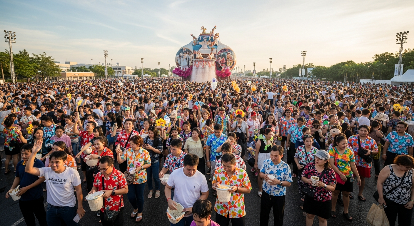 Фестиваль 'House Of Fun' в The Mall Lifestore к Сонгкрану