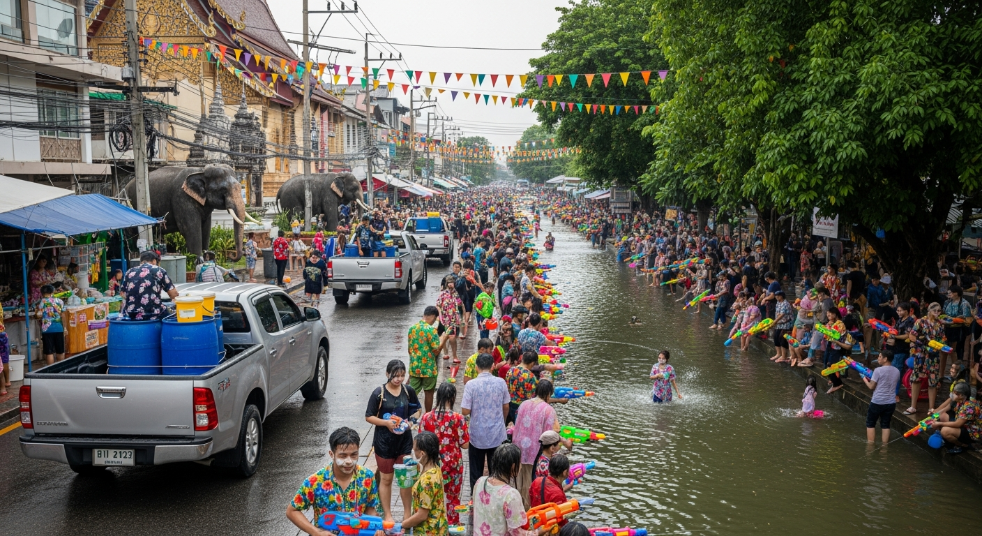 Мэр Чиангмая: Вода в городском рву безопасна для обливаний на Сонгкран