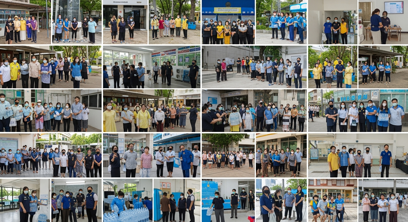 В Бангкоке открылись бесплатные «охлаждающие центры» для спасения от жары