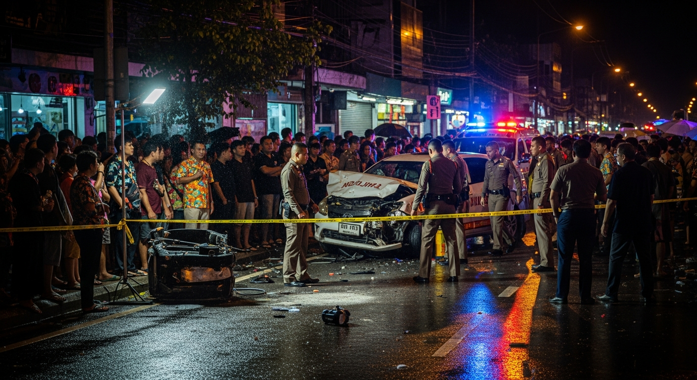 71 погибших в ДТП за первые два дня Сонгкрана