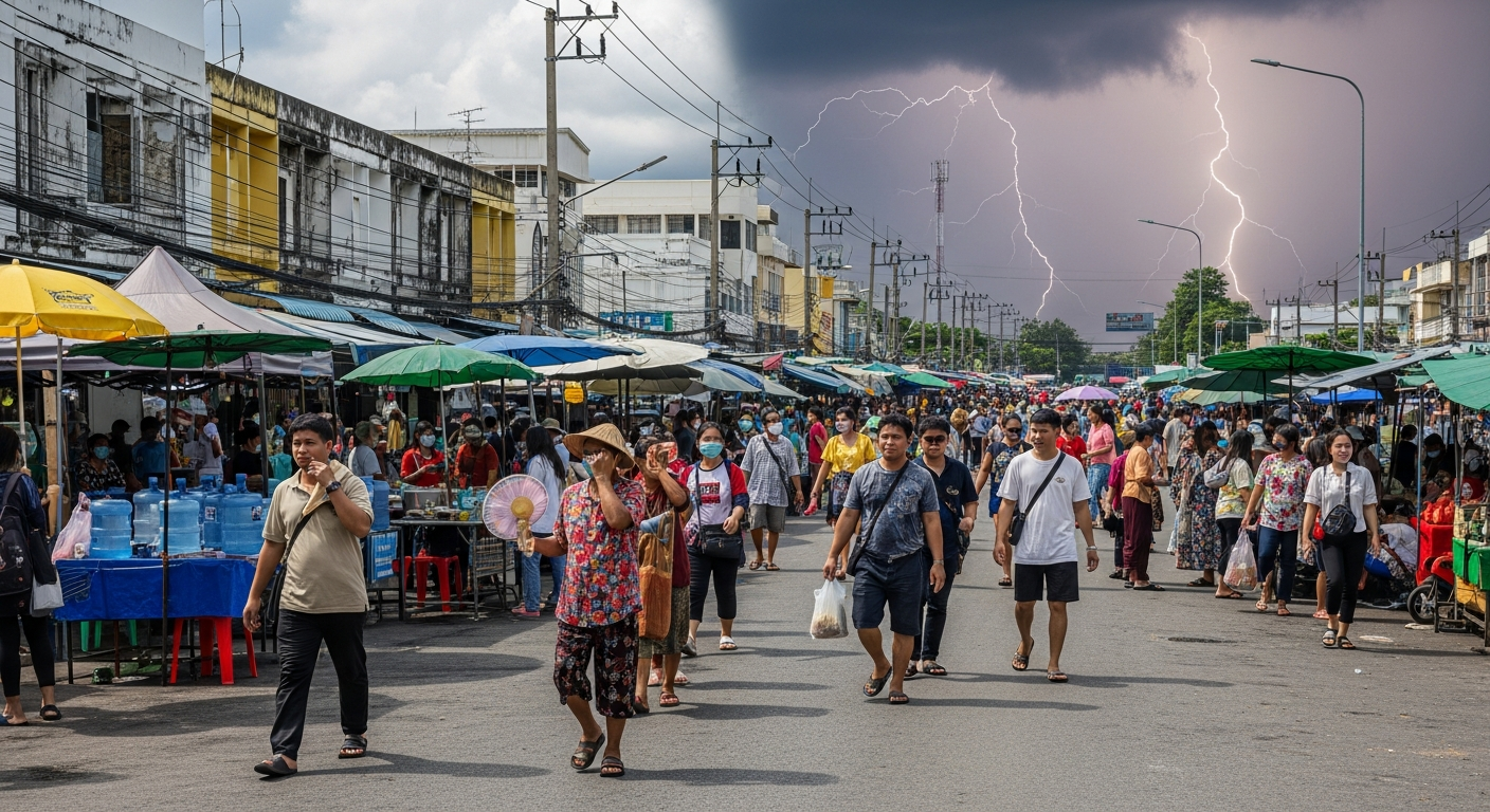 Таиланд: Жара до 42°C и сезон гроз с 16 по 18 апреля