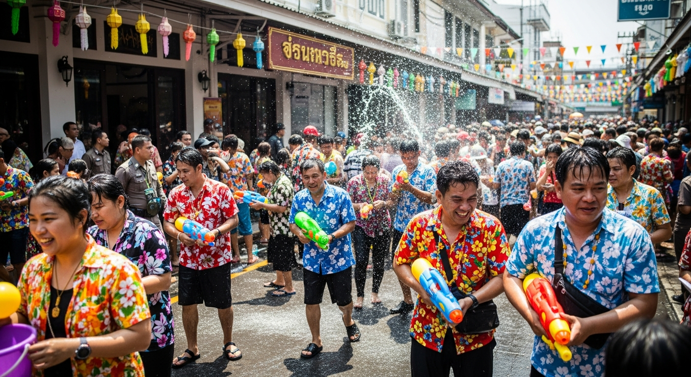 Центр по борьбе с мошенничеством Таиланда предупреждает о рисках во время Сонгкрана