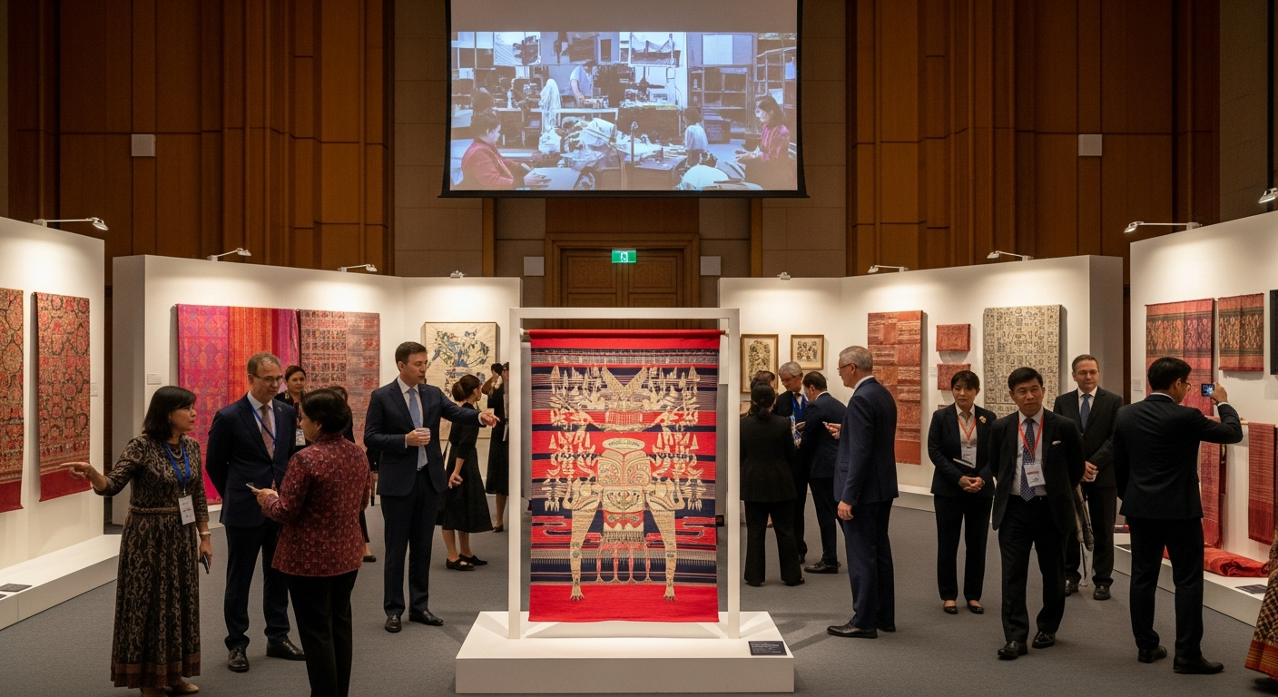 Выставка текстиля «Sense Of Thai 2026» в Central Embassy в честь Королевы-Матери