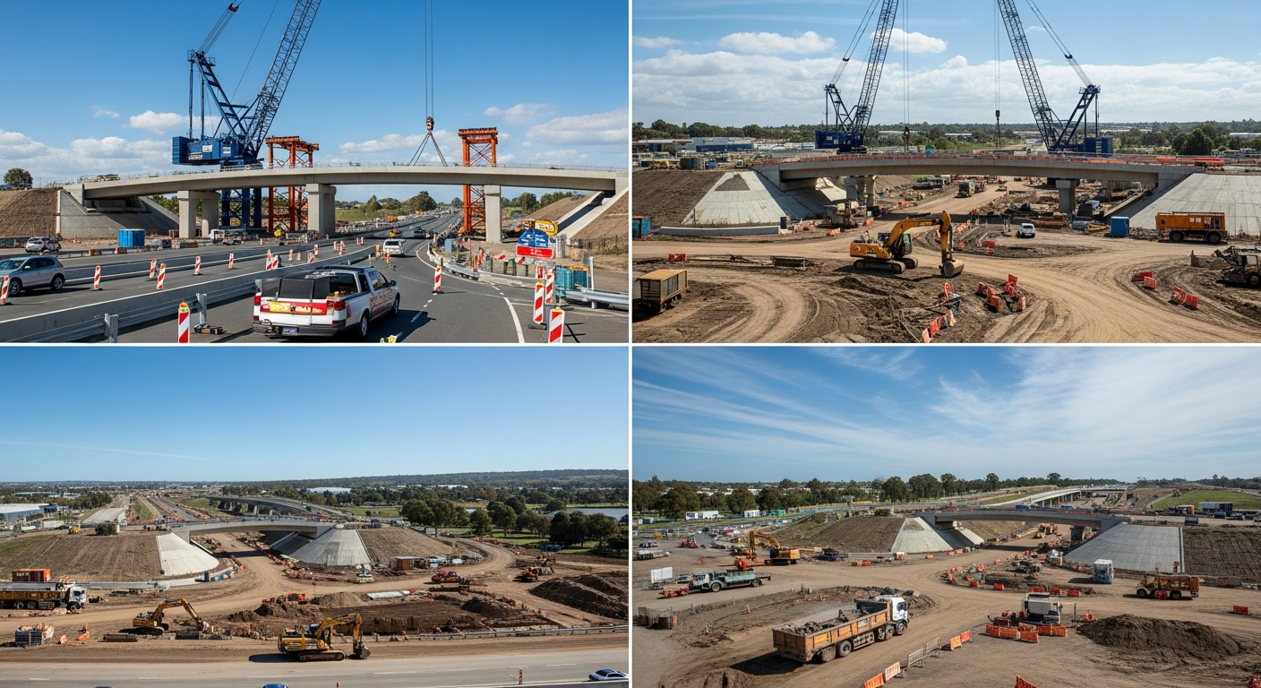 Начало строительства Западной кольцевой автодороги M9 в Таиланде