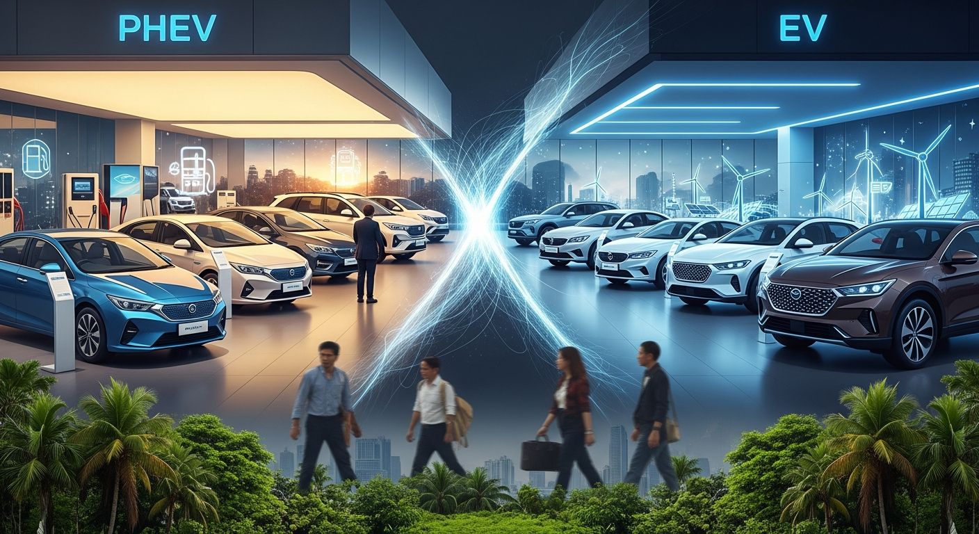 В Таиланде гибридные автомобили опережают электрокары по темпам роста продаж