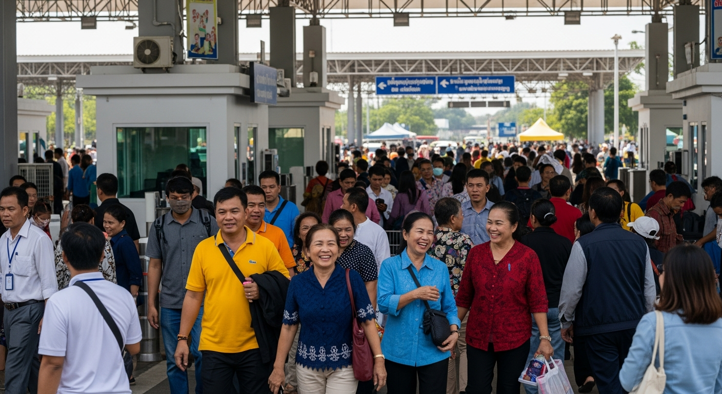 Возобновлена регулярная торговля на пограничном пункте Сингхорн в Прачуапкхирикхан