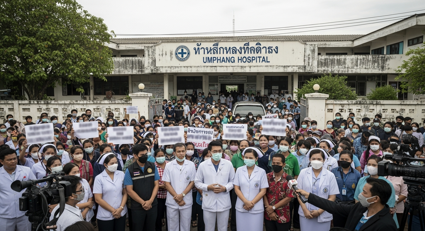 Больница на границе с Мьянмой оказалась в центре финансового кризиса и споров о финансировании