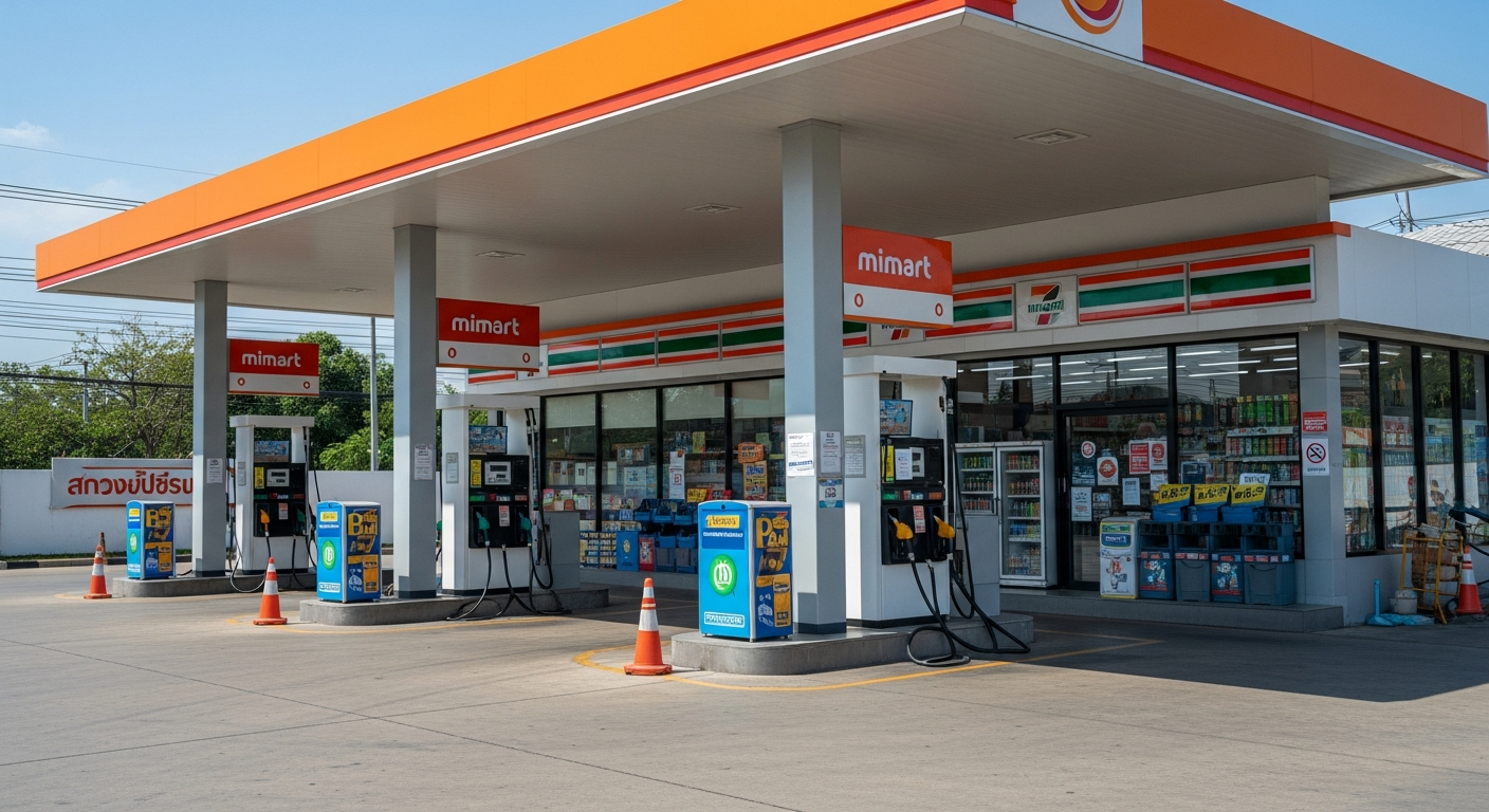 В Таиланде рассматривают ночной комендантский час для АЗС из-за опасений по поводу поставок топлива