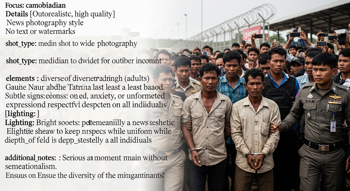 В Таиланде задержаны 16 граждан Камбоджи за попытку незаконного пересечения границы