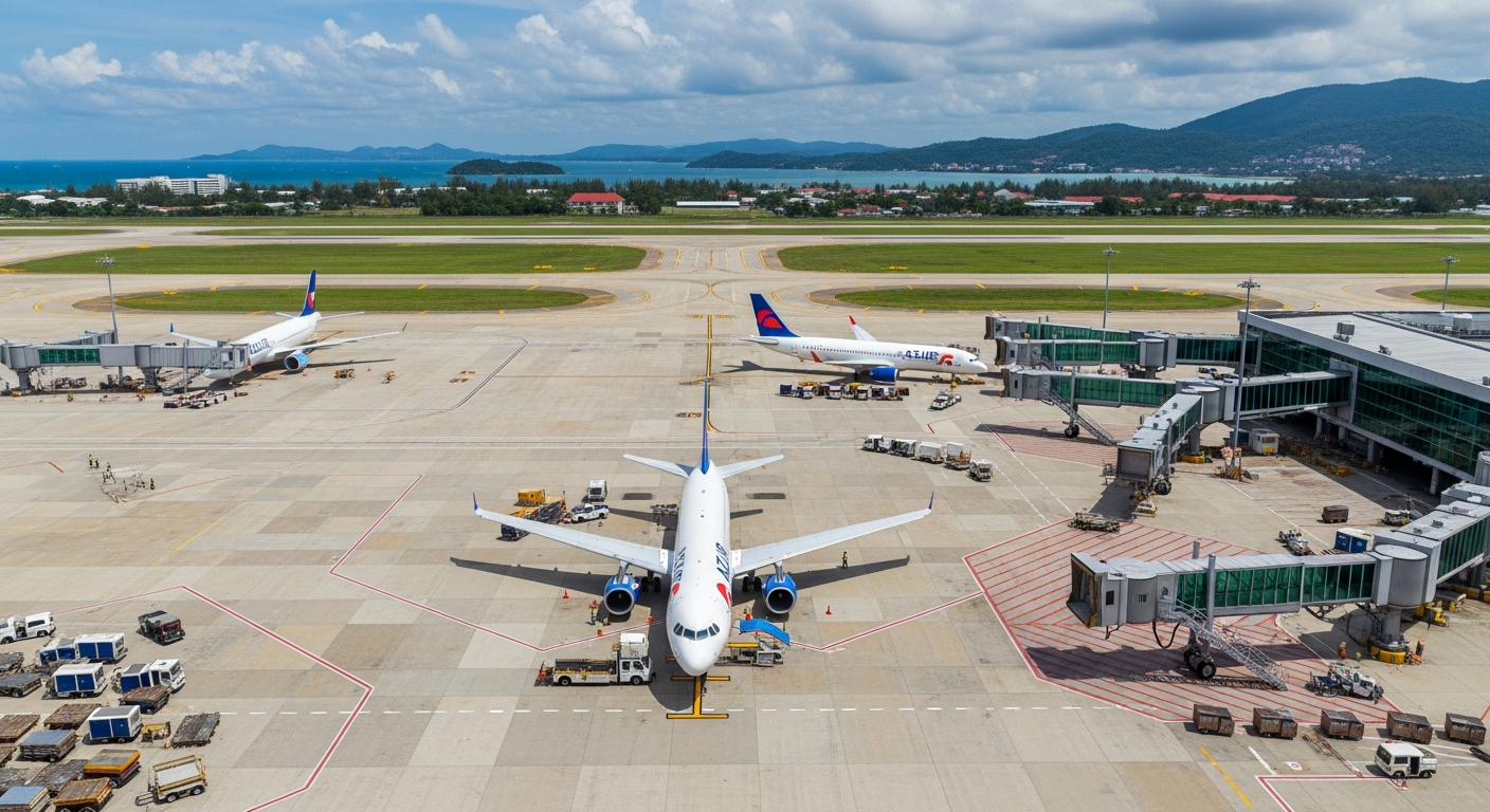 Рейсы AZUR air на Пхукет задерживаются из-за трещины в стекле самолета