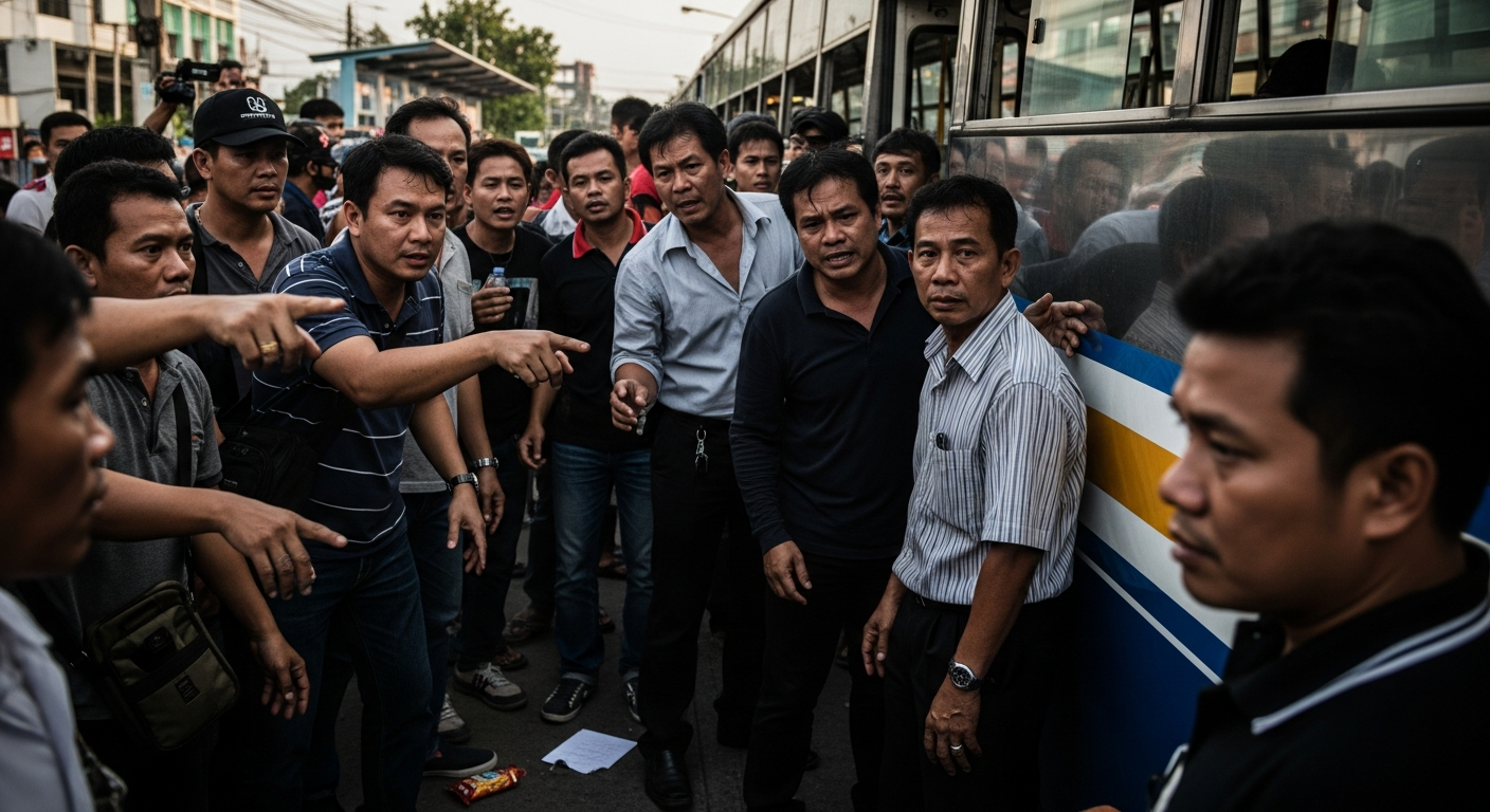 Рабочая фабрики обвиняет водителя автобуса в сексуальном насилии