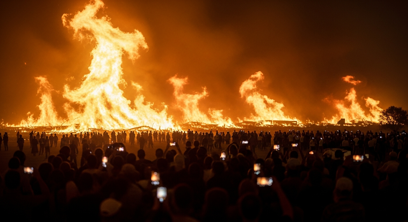 Лесной пожар в Мае Хонг Сон распространился на жилые районы