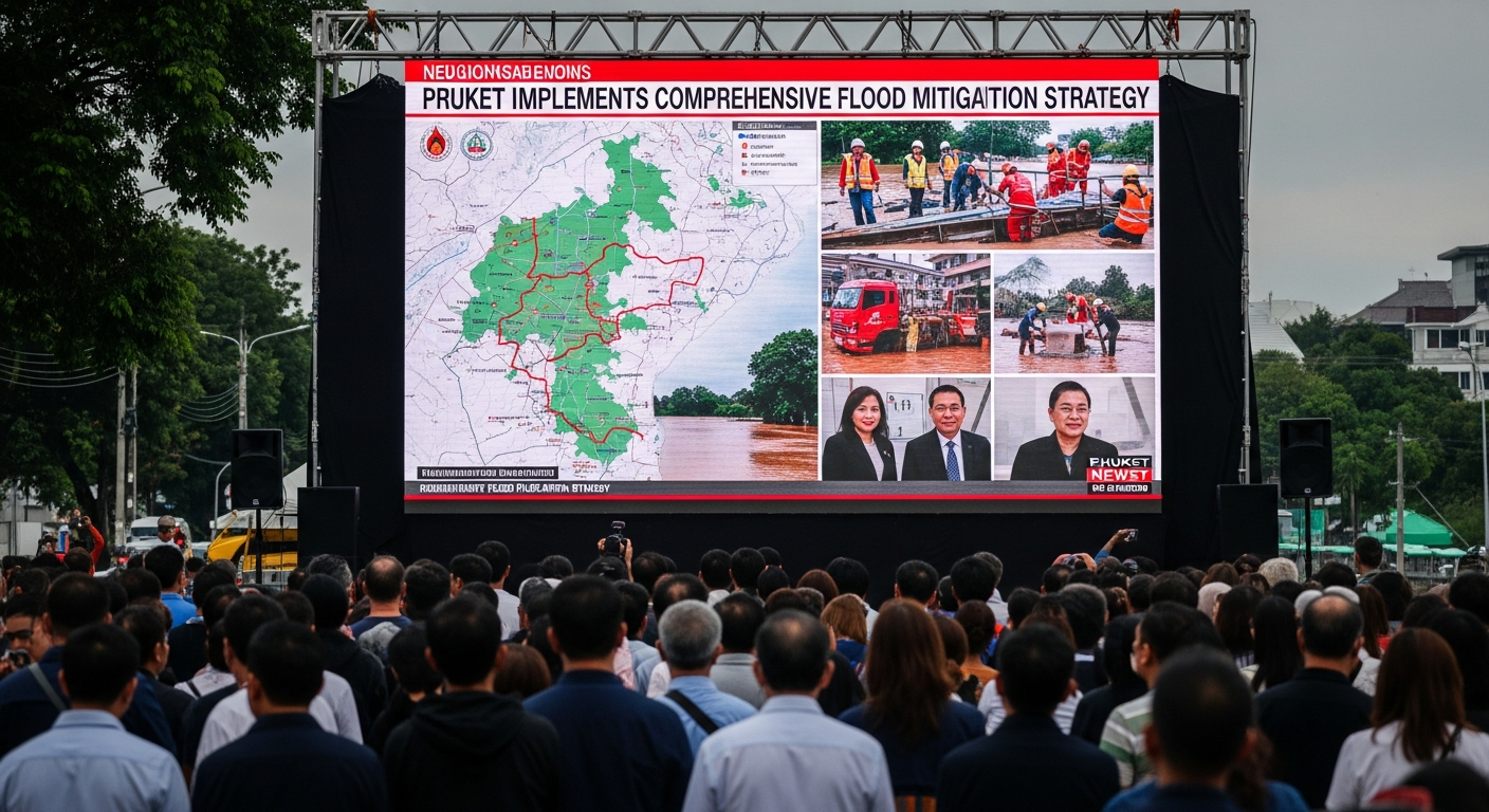 Губернатор Пхукета распорядился срочно очистить дренажные системы для минимизации риска наводнений