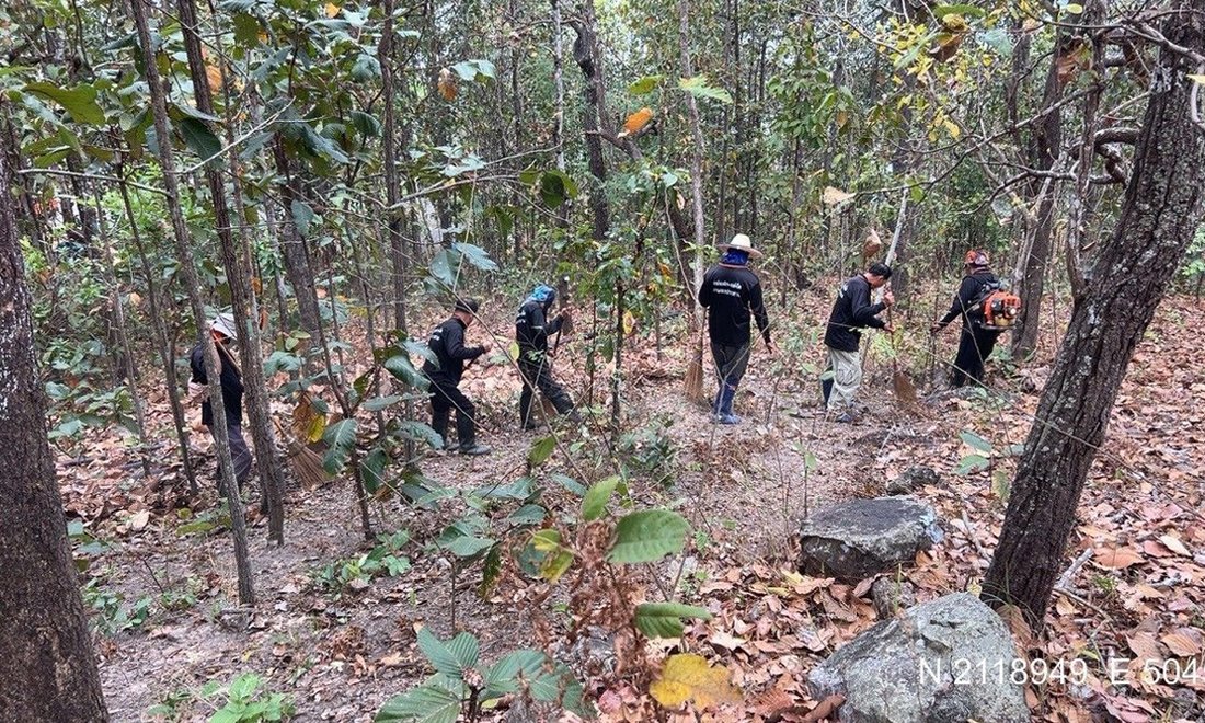Проект Мае Фаек-Мае Нгад Сумбун Чол принимает превентивные меры против лесных пожаров