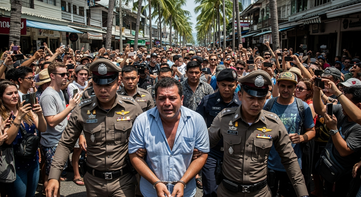 Бразильца арестовали за наркоторговлю на Ко Пхангане