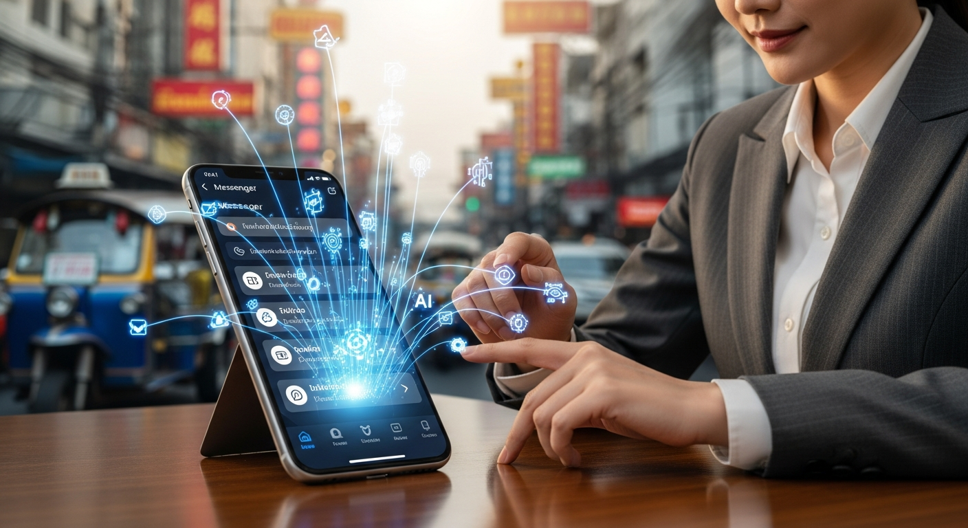 ИИ-помощники для бизнеса в мессенджерах Таиланда