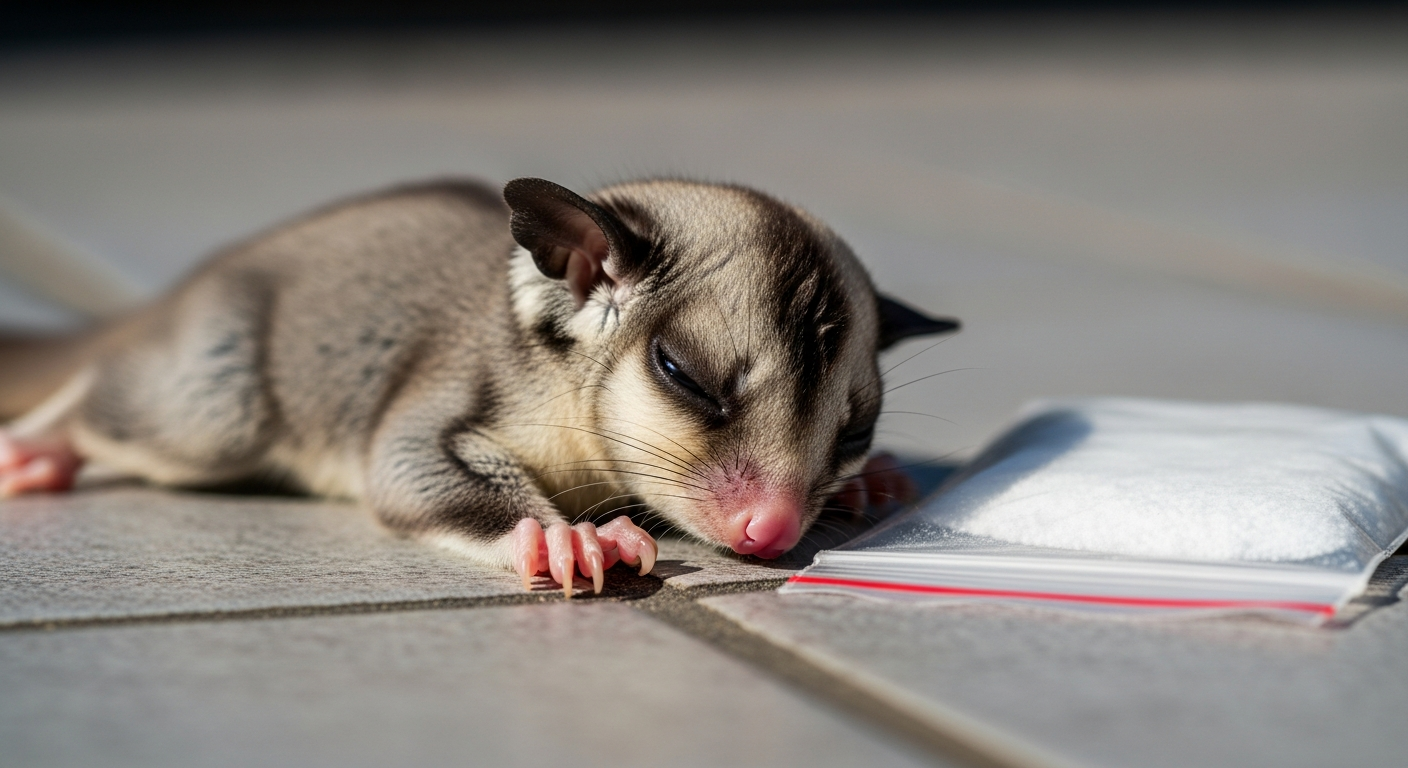 Тысячи сахарных поссумов погибают в Таиланде после покупки туристами