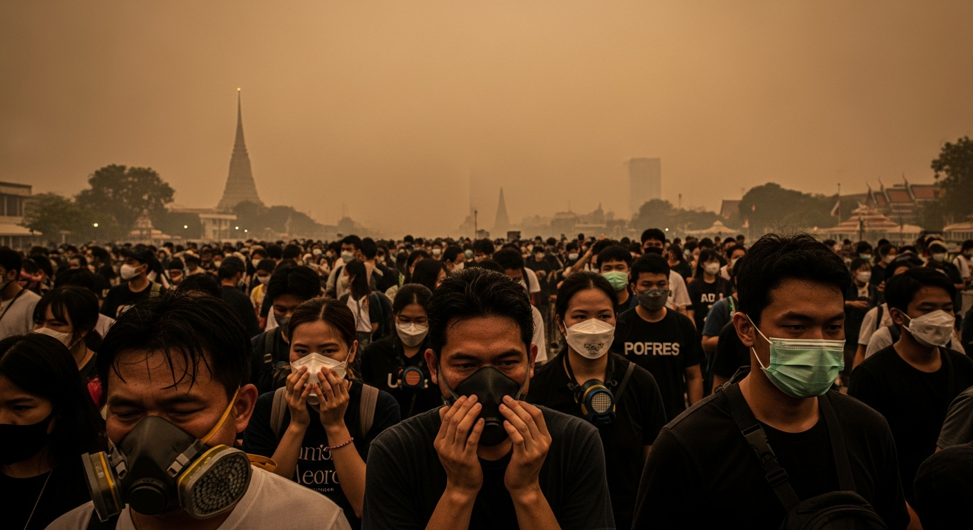 Качество воздуха в Бангкоке резко ухудшилось: превышены нормы ПМ2.5
